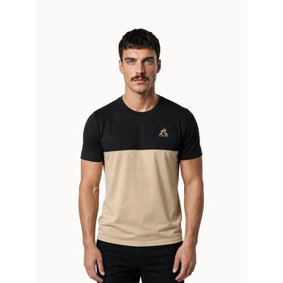 T-shirt en jersey de coton colorblock NOEL LE COQ SPORTIF