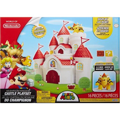Playset Château Royaume Champignon + Figurine - Super Mario JAKKS PACIFIC
