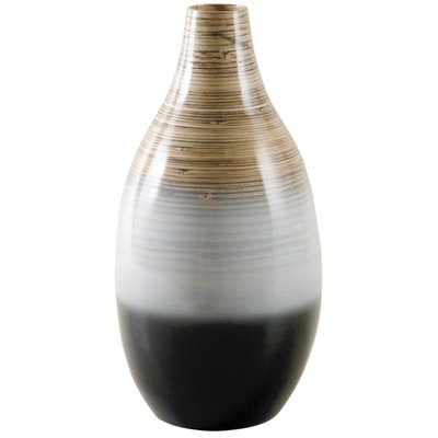 Vase bambou laqué AUBRY GASPARD