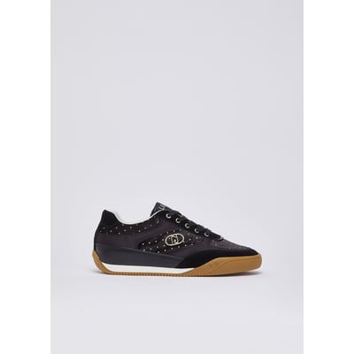 Sneakers en velours à pois LIU JO