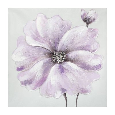 Toile peinte FLEURS ATMOSPHERA