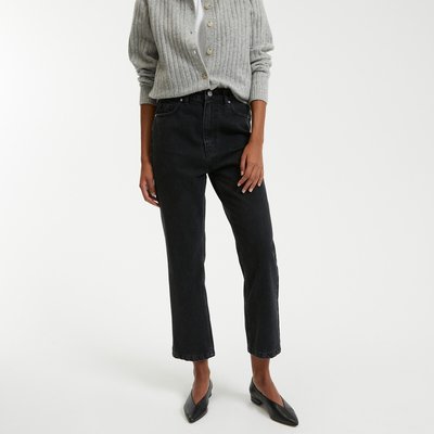 Jean droit 7/8ème, taille haute LA REDOUTE COLLECTIONS
