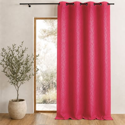Rideau en jacquard fantaisie HOME MAISON