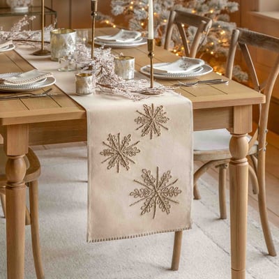 Snowflake Table Runner 36x180cm ÉDITÉ