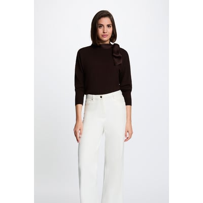 Pull col rond manches longues MORGAN