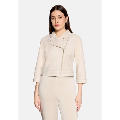 Veste de style motard à fermeture zippée BETTY BARCLAY