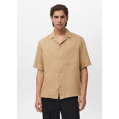 Chemise regular-fit lin mélangé MANGO MAN