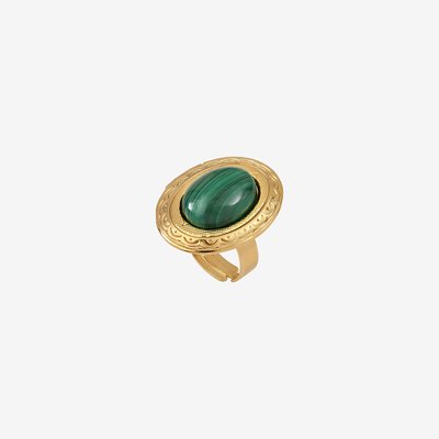 Bague ajustable plaquée or EDEN CAROLINE NAJMAN