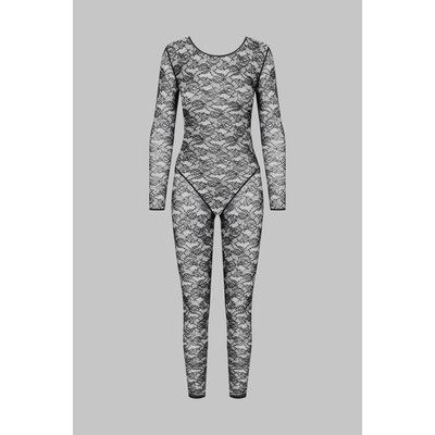 Catsuit manches longues dos ouvert FLASHBACK MAISON CLOSE