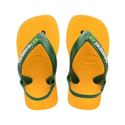 Teenslippers Baby Brasil Logo II HAVAIANAS