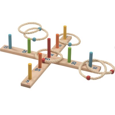 Jeu de lancer d'anneaux coloré GOKI