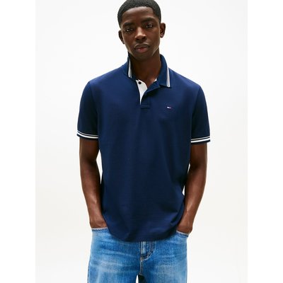 Poloshirt Regular Fit mit Kontrastkragen TOMMY JEANS