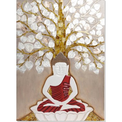 Tableau bouddha en résine, collection Balines RECOLLECTION