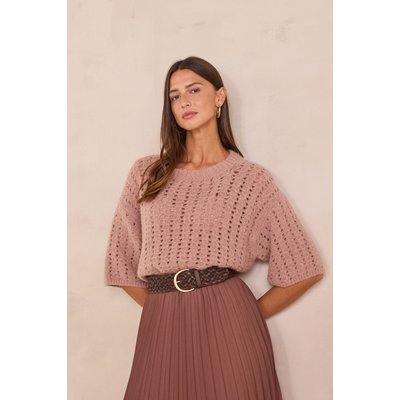 Pull en maille ajourée PRUNE Maison 123