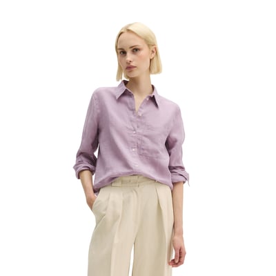 Blouse en lin regular en qualité légère MARC O'POLO
