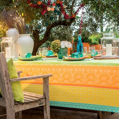Nappe pur coton MILLE SARIS GARNIER-THIEBAUT