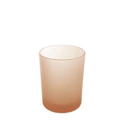 Photophore décoratif en verre dépoli H18 SIA DECO