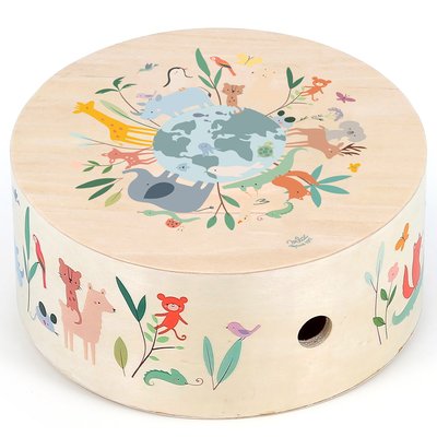 Tambour animaux du monde Sarah Betz VILAC