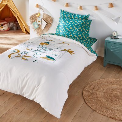 Pirate Monkey Treasure Map Cotton Duvet Cover LA REDOUTE INTERIEURS