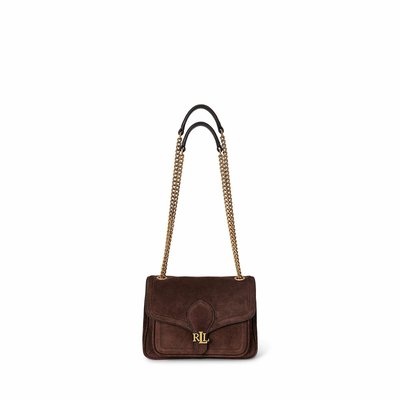 Bradley Suede Shoulder Bag LAUREN RALPH LAUREN
