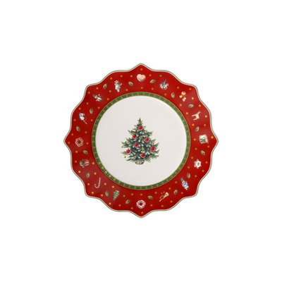 Assiette Dessert Rouge TOY'S DELIGHT VILLEROY & BOCH