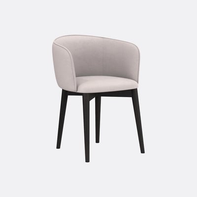 Интерьерный стул с обивкой из велюра SO'HOME
