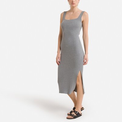 Robe longue Studios moulante à fines bretelles SUPERDRY