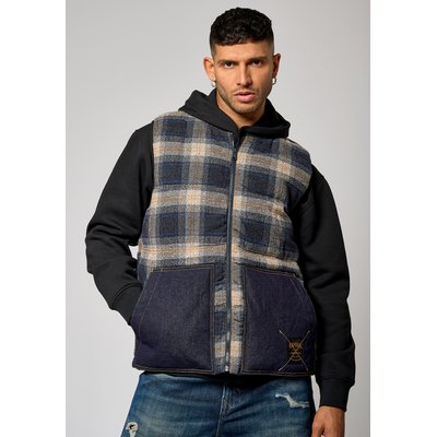 Veste À Carreaux Sans Manches  Coton KLINE KAPORAL