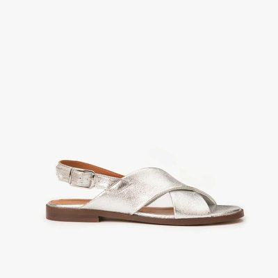 Sandale cuir pailleté AXELLE MAISON TOUFET