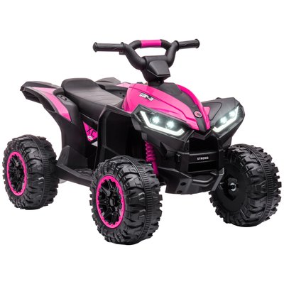 Quad buggy électrique enfant 12 V 3 Km/h max. avec effets HOMCOM