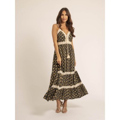 Robe Longue Motifs Ipina DONA LISA