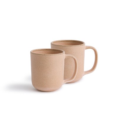Lot de 2 mugs en grès émaillé, Gandra AM.PM