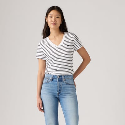 T-shirt col V en coton Favorite LEVI'S