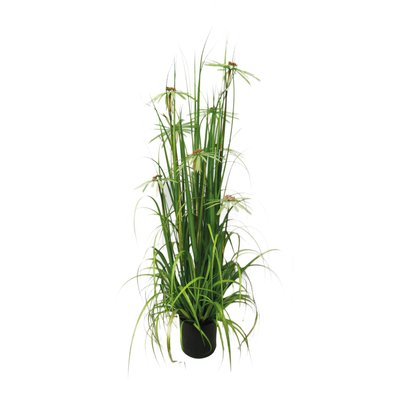 Plante graminée avec fleurs artificielle NOW'S HOME
