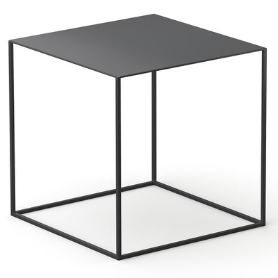 Bijzettafel in gelakt staal, Romy AM.PM