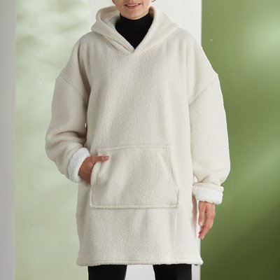 Plaid sweat en bouclette MATCHA TODAY