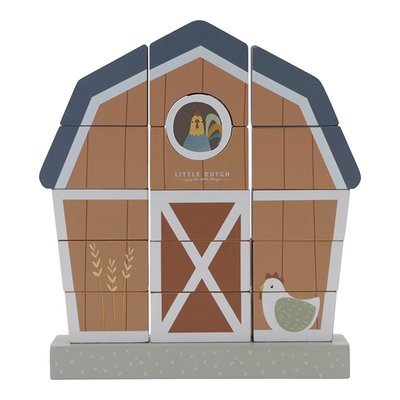 Ferme à empiler en bois FSC - Little Farm LITTLE DUTCH