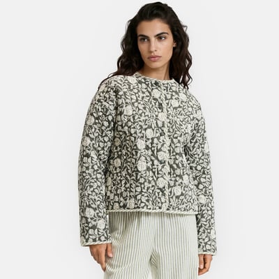 Veste d'intérieur réversible, matelassée LA REDOUTE COLLECTIONS