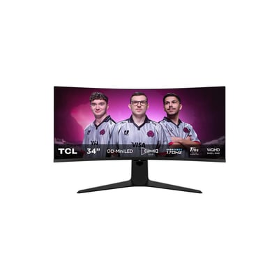 Ecran PC Gamer 34R83Q 34" Incurvé WQHD 170Hz VA MiniLED HDR 1400 HDMI 2.1 AMD FreeSync TCL