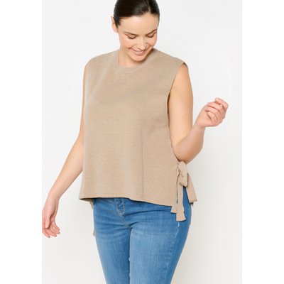 Pull sans manches avec noeuds LOLALIZA