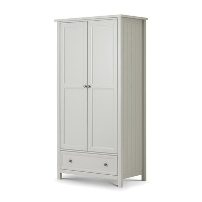 Portland Shaker Style 2 Door Combination Wardrobe SO'HOME
