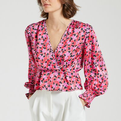 Blouse cache coeur femme La Redoute