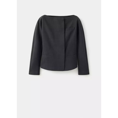 Veste cintrée col bateau MANGO