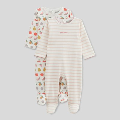 Lot de 2 dors-bien en molleton BOUT'CHOU