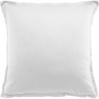 Taie d'oreiller satin de coton unie, Desir BATON ROUGE