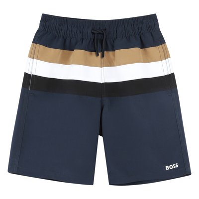 Maillot de bain avec rayures BOSS KIDSWEAR