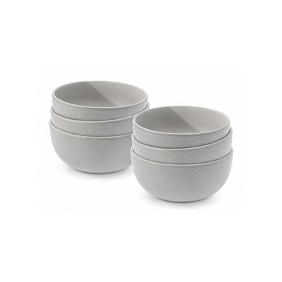 Lot de 6 bols médiums, TERRE DE SIENNE ARTIME