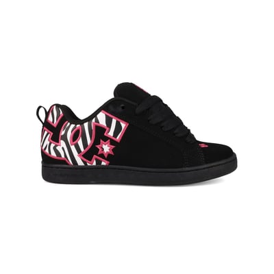 Chaussures en cuir COURT GRAFFIK. DC SHOES