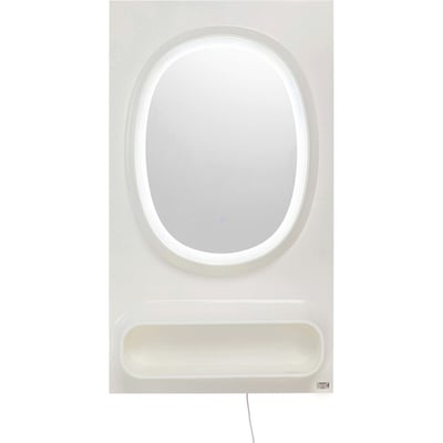 Miroir mural Aero LED vert 80x141cm KARE DESIGN