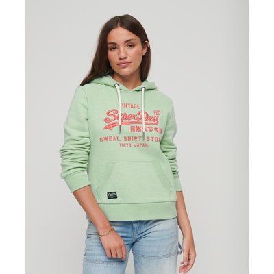 Sweat a capuche vert fluo outlet